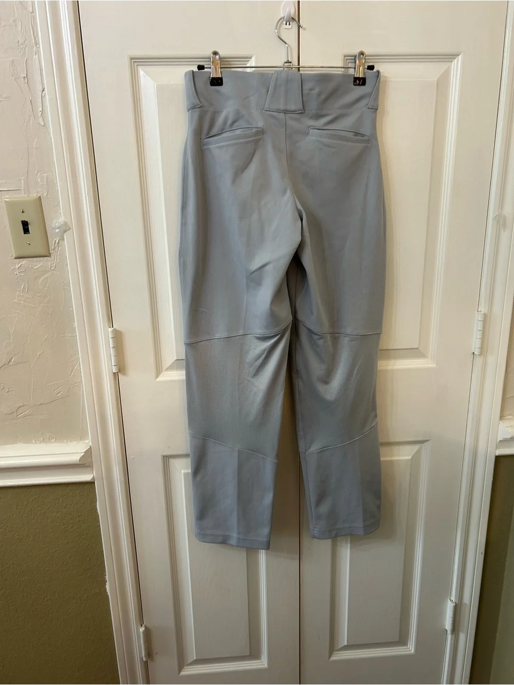 Nike Team Youth XL Baseball Pants Gray Athletic Uniform Reinforced Knees